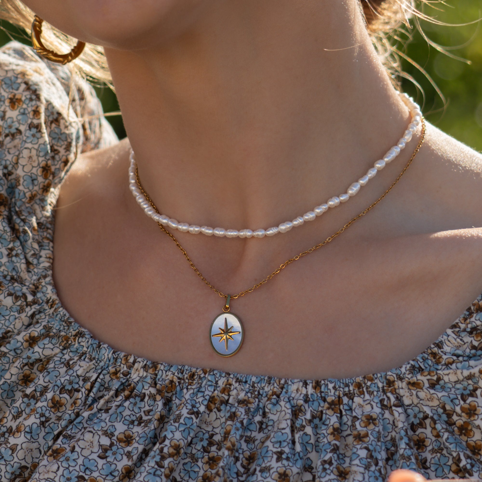 North Star Shell Necklace