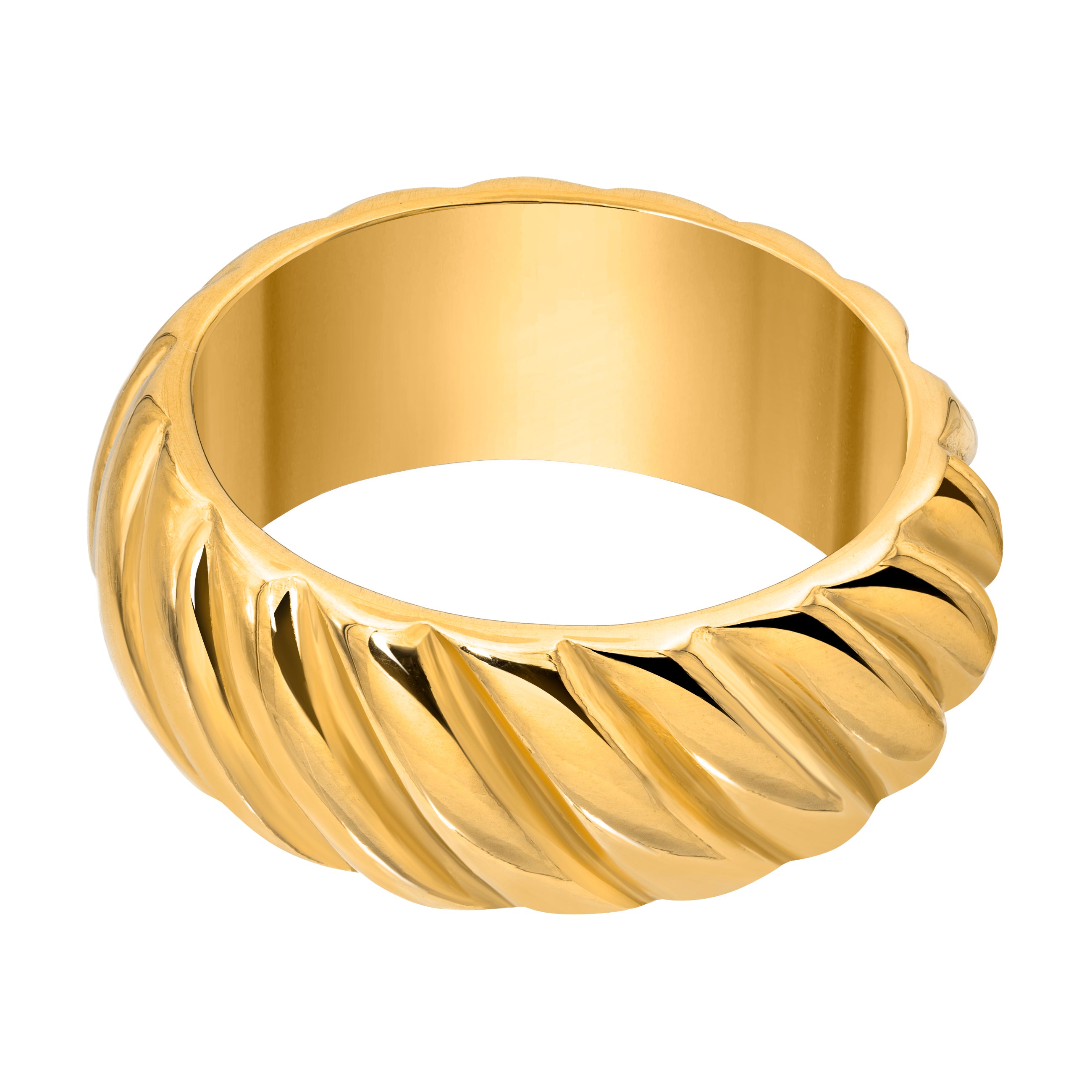 Fluted Wide Ring